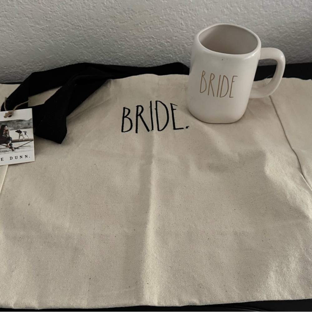 Rae Dunn Bride Cream Tote